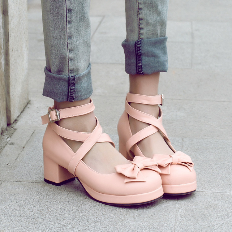 2015021109183574164745_750.jpg Fashion Flat Shoes with Cross Strap and Buckle