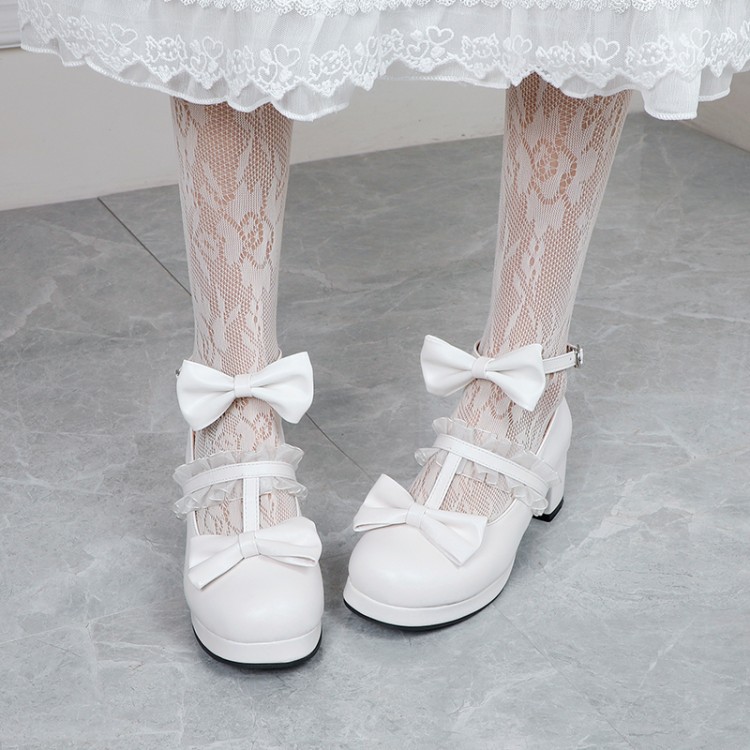20201220733067005_750.jpg Lolita Style Women's Flat Shoes with Bow and Lace - Style a.html