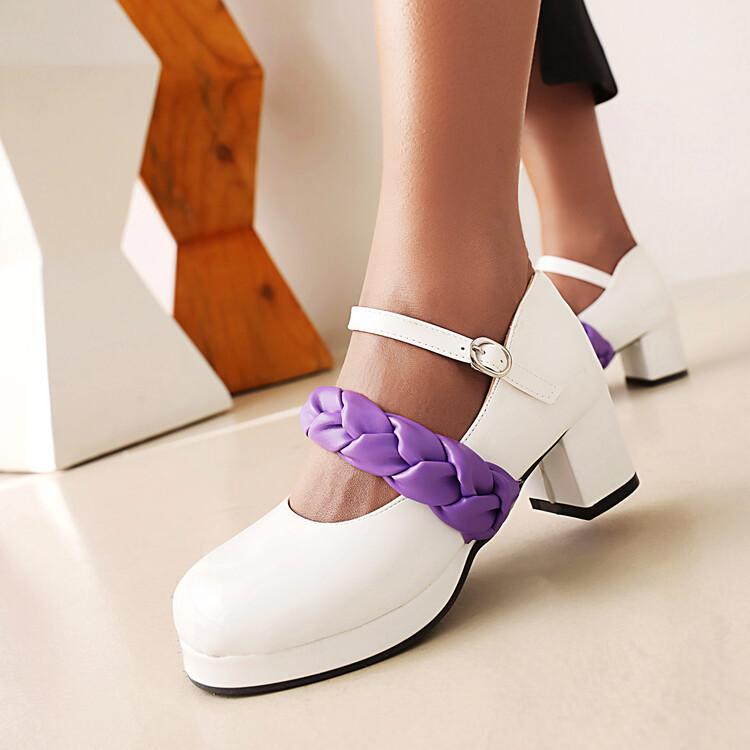 20220117602005052_750.jpg Lolita Style Women's Flat Shoes with Buckle Strap and Color Block Design